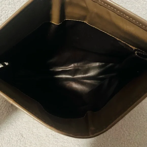 Mario Valentino Monogram Brown Clutch - Picture 9 of 11